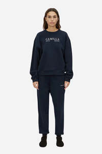 Camilla and Marc Era Graphic Sweater - Navy