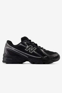 Mens Sneakers 1: New Balance U740BM2 - Black with Silver Metallic