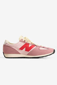 Womens Shoes: New Balance U471SA - Pink with Red