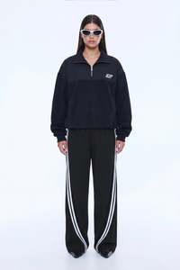 Ena Pelly Noa 1/4 Zip - Black