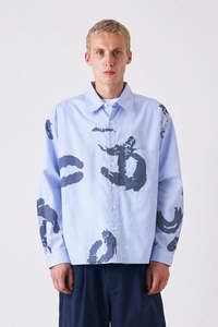 Mens Sale: Candice Marilyn Shirt - Blue