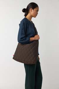 Sylvester Quilted Bag - Espresso