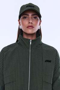 Ena Pelly Falcon Cap - Green Check