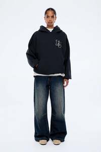 Ena Pelly Cassie Oversized Hoodie - Midnight