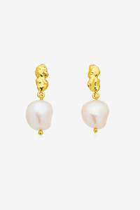 Amber Sceats Adelanto Earrings - Gold