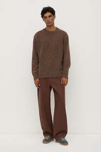 Assembly Lief Wool Blend Knit - Brown