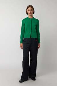 Sylvester Huddle Cardi - Grass Green