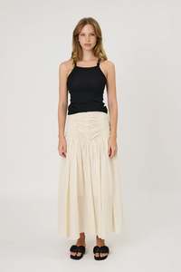 Remain Monte Skirt - Bone