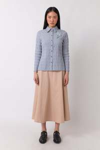 Sylvester Petite Check Shirt - Grey