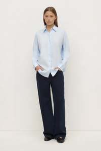 Assembly Micha Poplin Shirt - Powder