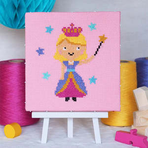 Princess Junior Cross Stitch Kit by Caterpillar Cross Stitch
