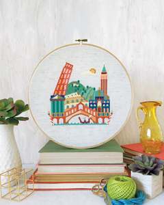 Travel Cross Stitch: Pretty Little Italy Cross Stitch Chart by Satsuma Street