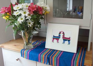 Llama Love Cross Stitch Kit by Simplistitch