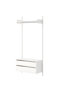 Wardrobe Shelf Cabinet w. Drawers