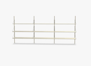 Shelving 1: Shelf Library H108.4 / W80 - Warm White