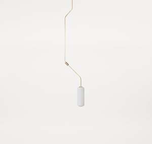 Ventus pendant l form 02 l brass