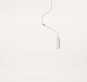 Ventus pendant l form 01 l brass