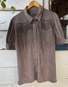 Products: Double D Fringed shirt