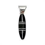 Jet Inlay Pendant