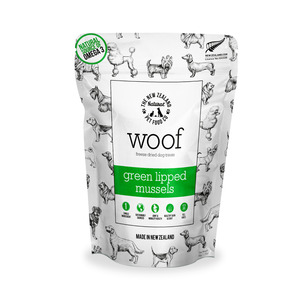 The New Zealand Natural Pet Food Co: Woof | Freeze Dried Dog Treats Green Lipped Mussels