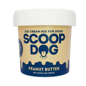 Scoop Dog: Scoop Dog x Doggy Daily Ice Cream Mix | Peanut Butter