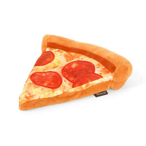 P L A Y: P.L.A.Y. | Snack Attack Dog Toy Puppy-roni Pizza