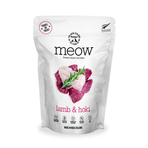 Meow | Freeze Dried Cat Bites Lamb & Hoki