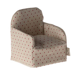 playtime: Maileg Armchair | Red Spot Linen
