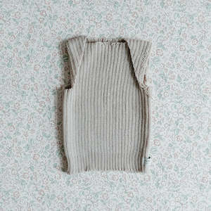 Weebits Singlet Vest | Oatmeal Marle