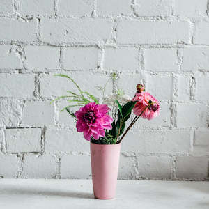 One Of A Kind Ceramics | Large Tumbler | Marshmallow Pink