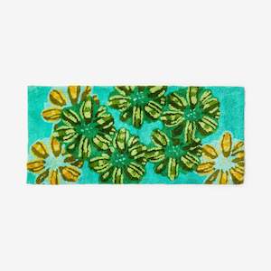 Gifts That Are Merry Bright: Bonnie and Neil Bath Mat | Candy Teal Long