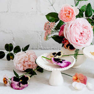 Pip Woods Puffball Pedestal Dish | 01