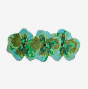 Bathroom: Bonnie and Neil Bath Mat | Pansy Green Long