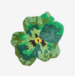 Bonnie and Neil Bath Mat | Pansy Green
