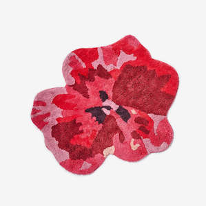 Bonnie and Neil Bath Mat | Pansy Pink