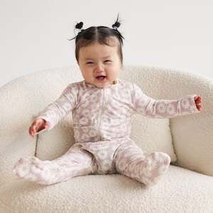 KYND Long Sleeve Onesie | Lilac Daisy