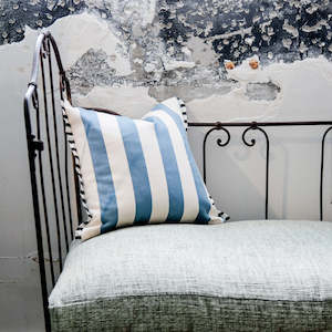 Designers Guild Berkeley Stripe Delft Square Cushion