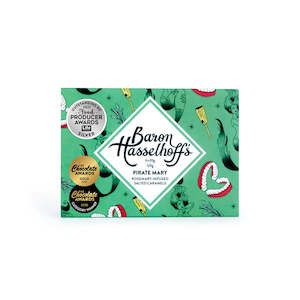 Baron Hasselhoff’s | Pirate Mary | Rosemary Infused Salted Caramels
