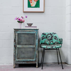 Vintage Indian Bedside Almirah | Alila