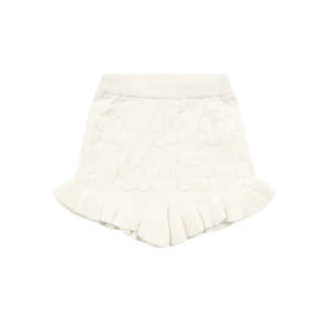 Kynd Baby: KYND Pointelle Knit Frill Shorts | Pristine