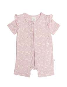 Kynd Baby: KYND Frill Onesie | Orchid Bloom