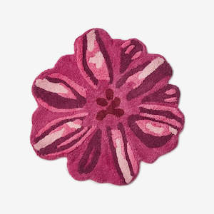 Bathroom: Bonnie and Neil Bath Mat | Meadow Pink