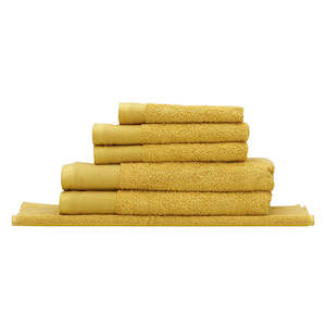 Vida Organic Cotton Towels | Saffron