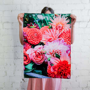 Small Acorns Tea Towel | Amanda's Dahlias