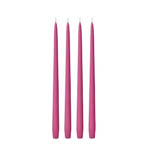 Taper Candle | Magenta | 35cm