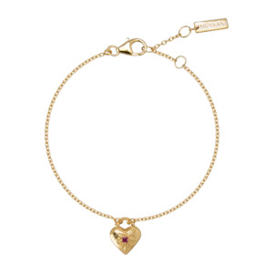 Murkani: Murkani Love You Small Heart Bracelet | Gold