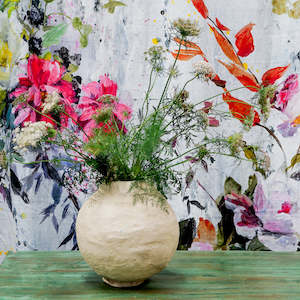 Sale: Paper Mache Vase | Daisy