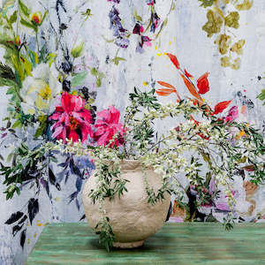 Paper Mache Vase | Apple Blossom