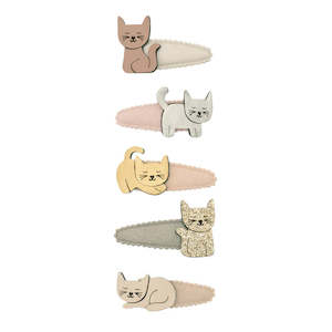 Mimi Lula Kids Accessories: Mimi & Lula Hair Clips | Kitty Cat Mini