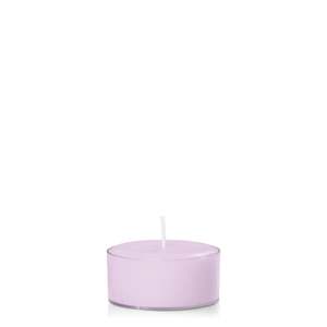Coloured Tealight Candles | Lilac | Set of 4